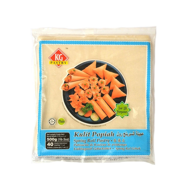 KG - Spring roll pastry 8.5" (40 sheets) 500g