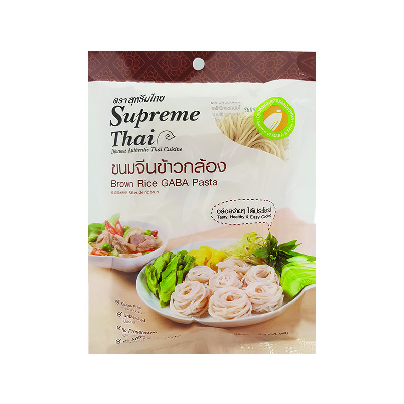 SUPREME THAI - Brown rice gaba pasta 150g