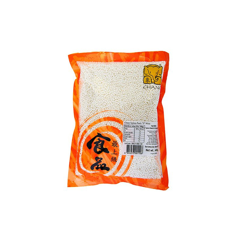 CHANG - Tapioca pearls (S) white 400g