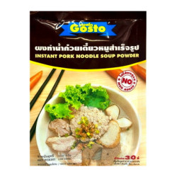 GOSTO - Noodle soup powder PORK 150g