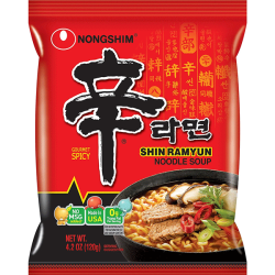 NONGSHIM - Spicy shin ramyun noodle soup 120g