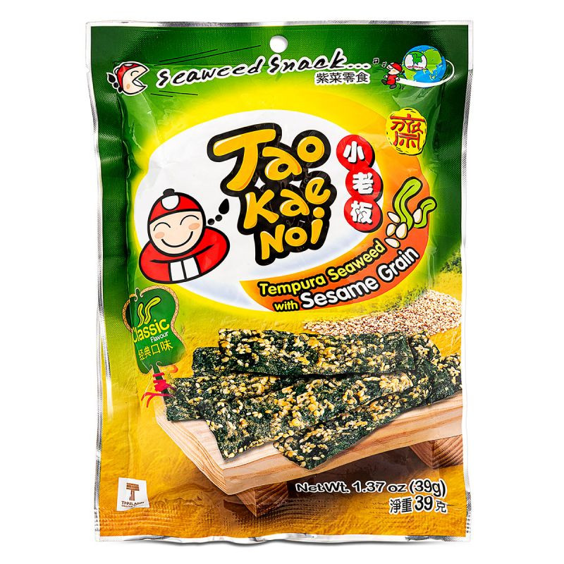 TAO KAE NOI - Tempura seaweed with sesame grain 39g