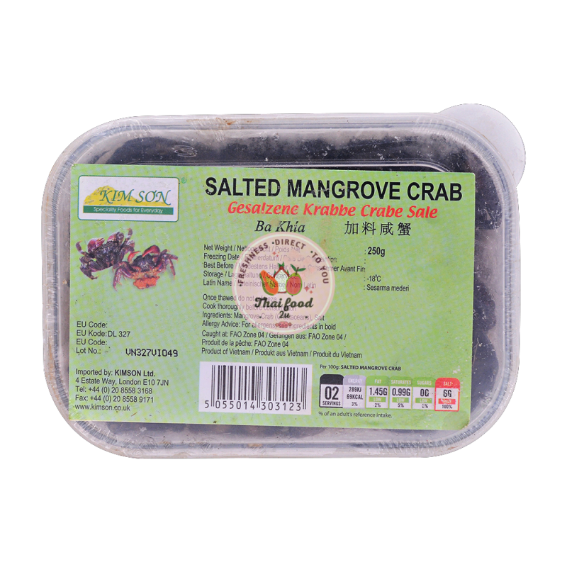 Kim Son - Salted mangrove crab 250g