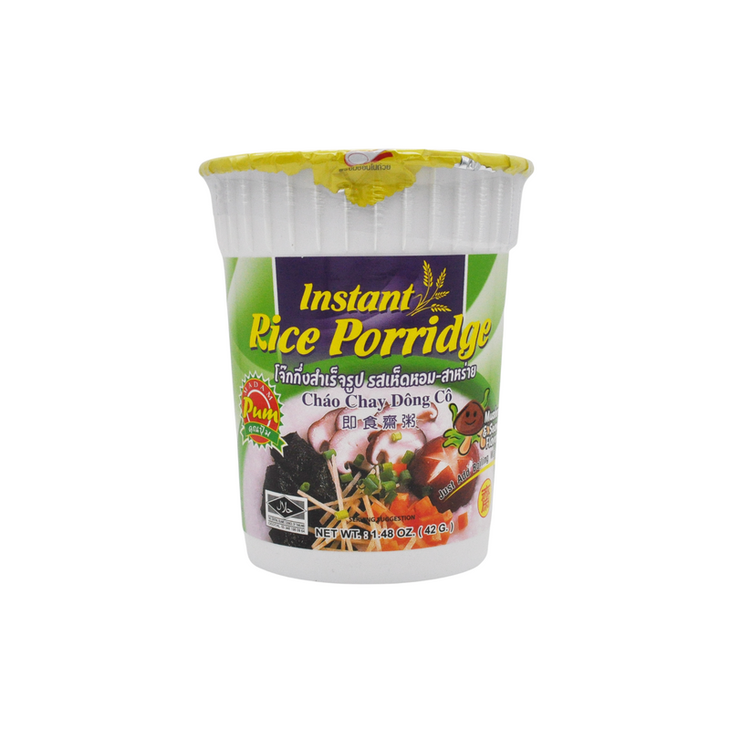 MADAM PUM - Rice porridge cup MUSHROOM 42g