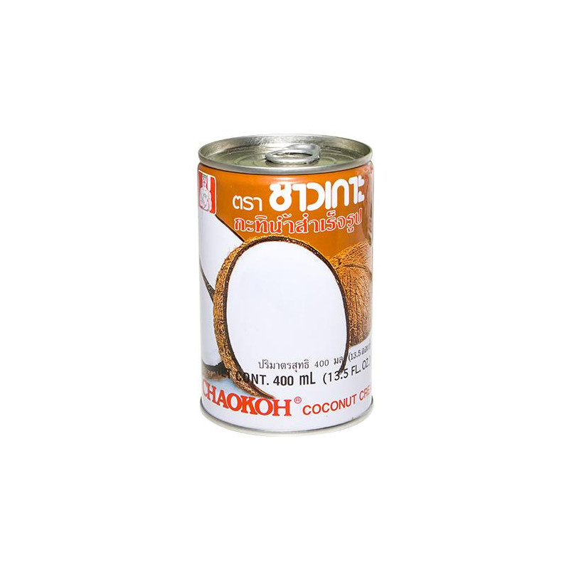 CHAOKOH - Coconut milk 400ml x 24 (1 case)