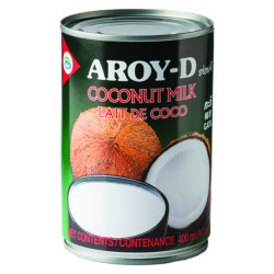 AROY  D - Coconut milk 400ml x 24 (1 case)
