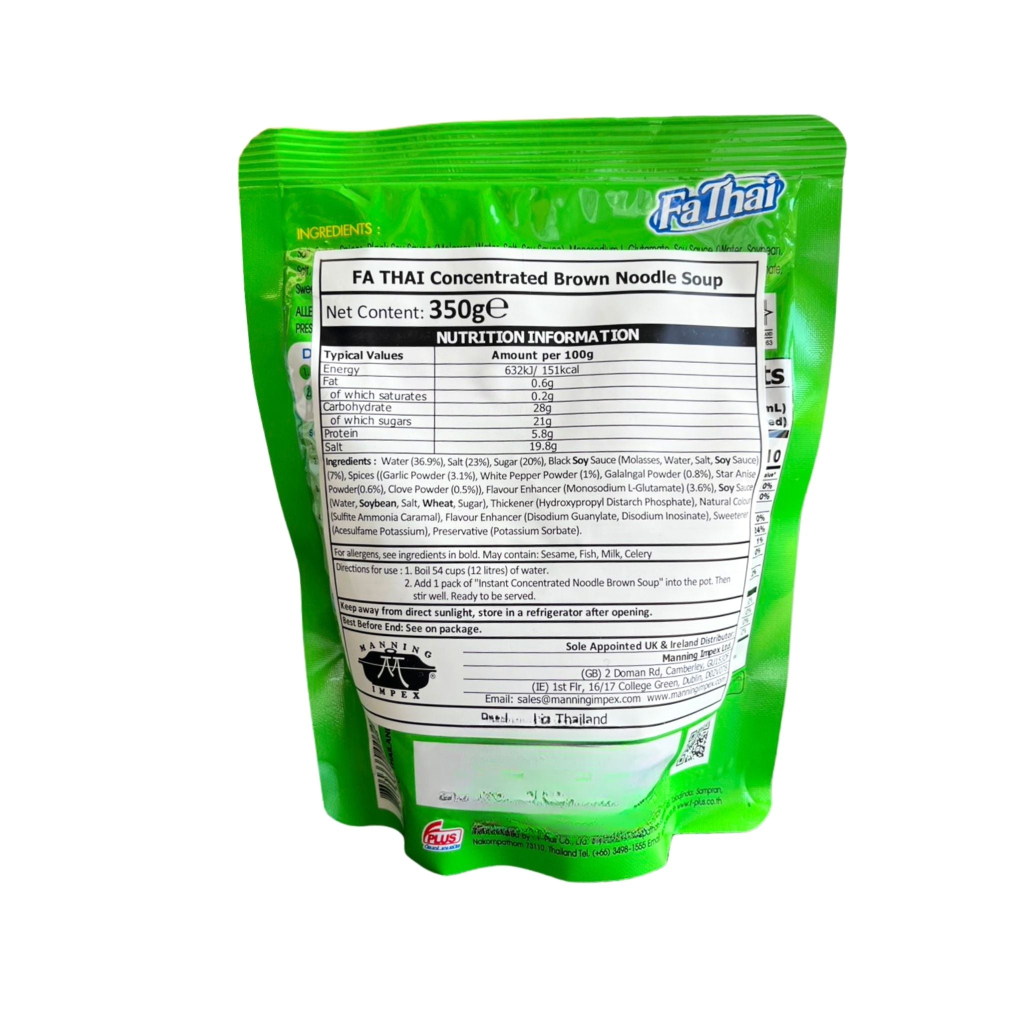 Fa Thai - Concentrated Noodle Soup (Brown Soup) - 270ml