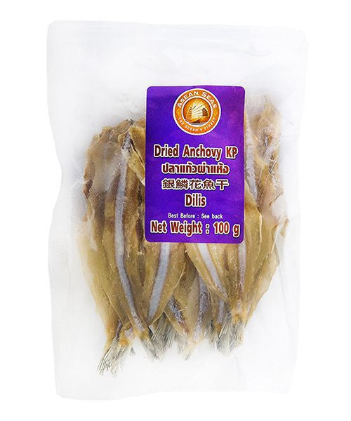 ASEAN SEA - Dried Anchovies KP ปลาแก้วผ่าแห้ง 100g