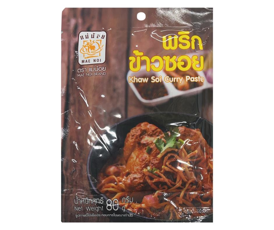 Mae Noi - Khaw Soi Curry Paste 80g (BBE:23.10.26)