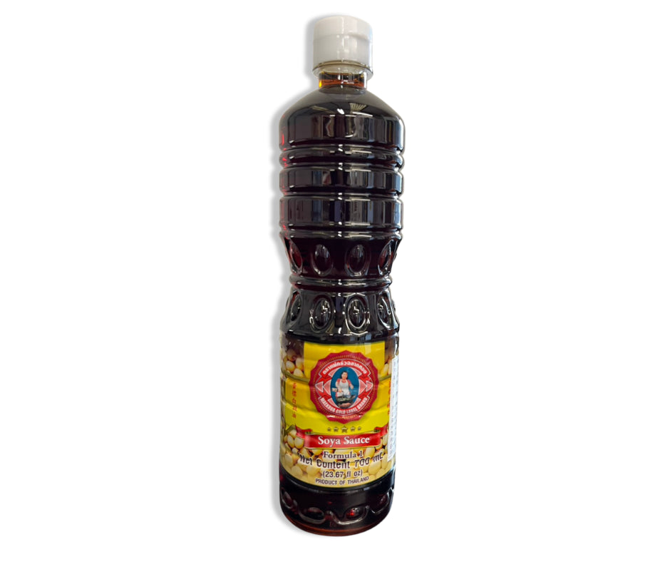MAE KRUA GOLD LABEL - Soybean Sauce Formula1-ตราแม่ครัวฉลากทอง ซีอิ้วขาว สูตร 1  700 ml