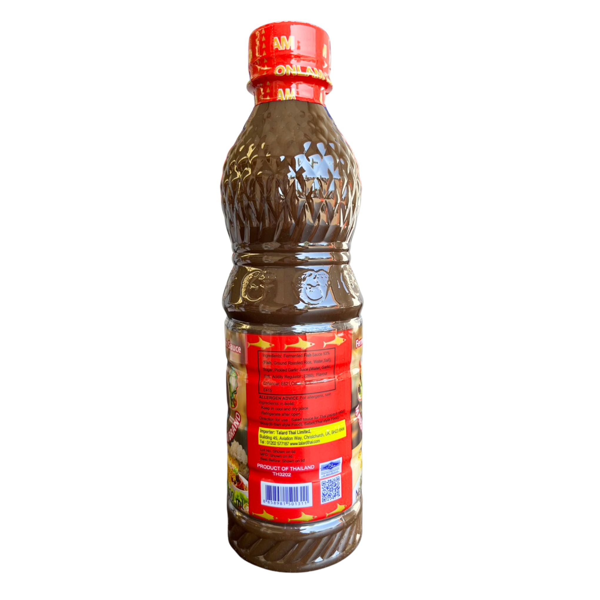 Mae Boon Lam - Fermented Fish Sauce (Red) - 400ml