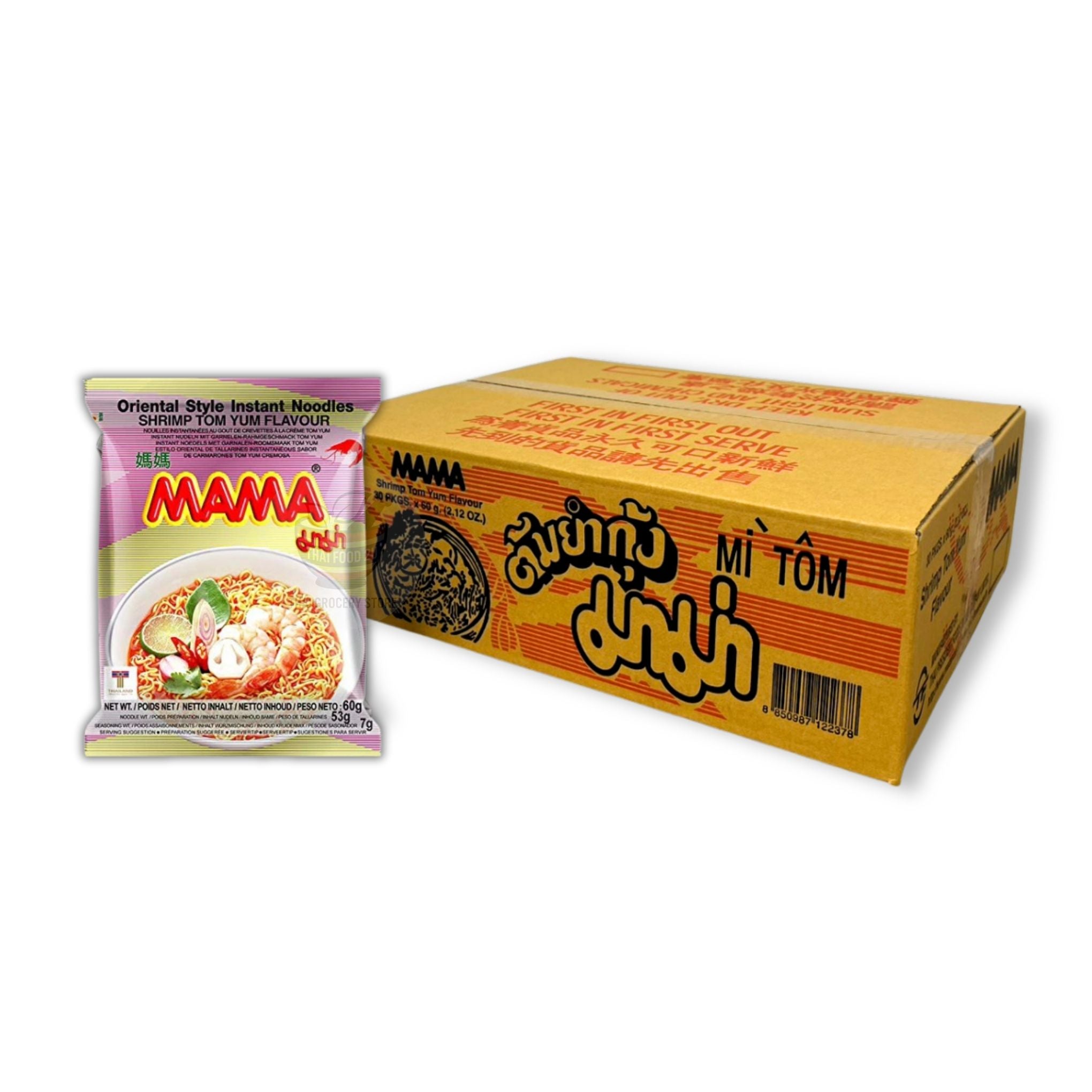 MAMA - Shrimp Tom Yum Flavour (60g x30) (BOX)