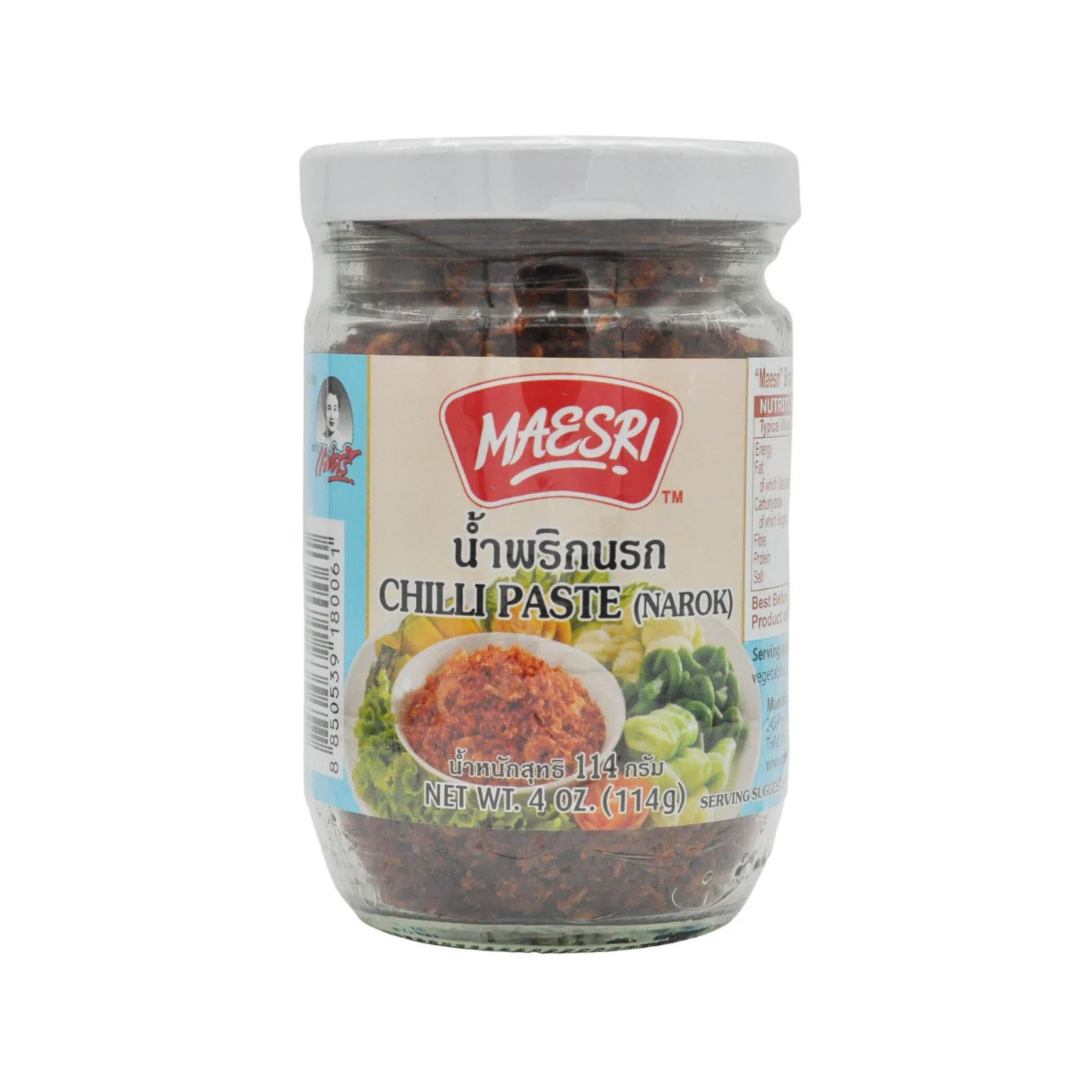 Maesri - Narok Chilli Paste - 114g