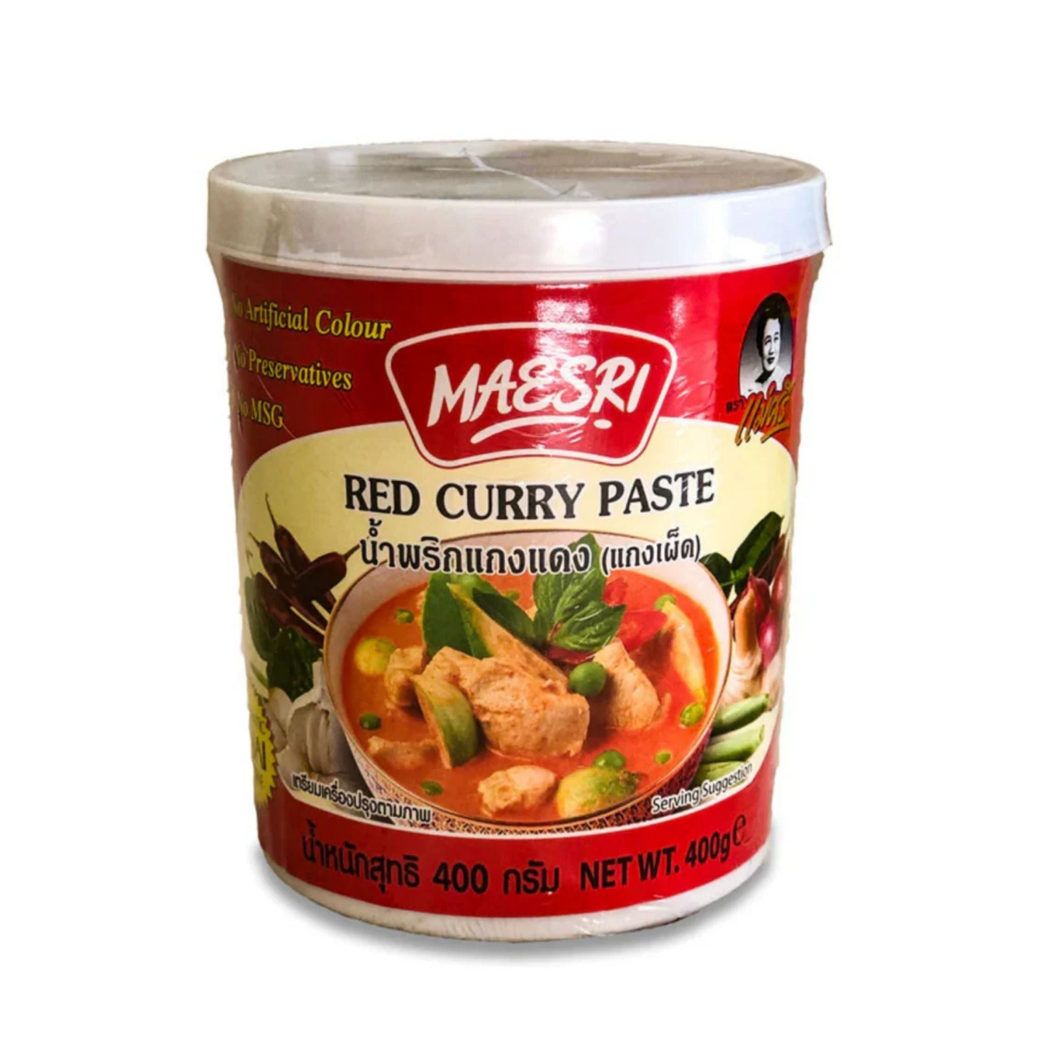 Maesri - Red Curry Paste - 400g