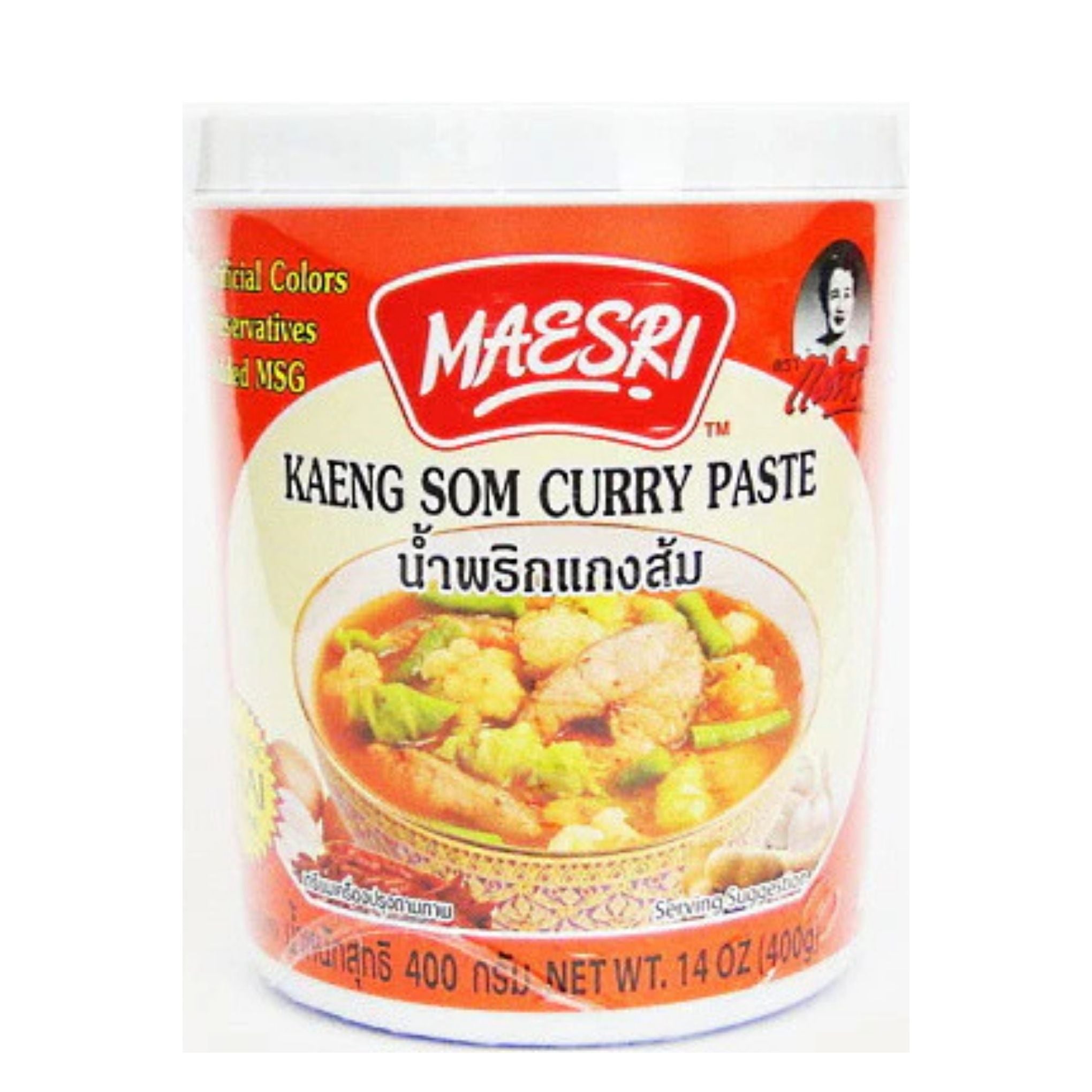 Maesri - Kaeng Som Curry Paste - 400g
