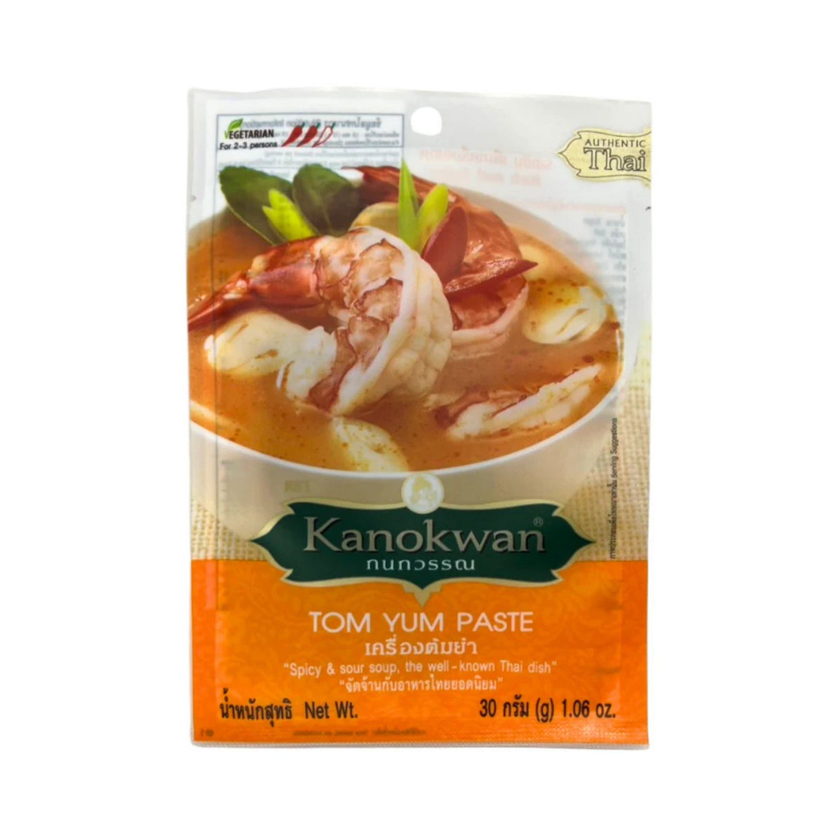 KANOKWAN - Tom Yum Paste 30g BBE: 03/26