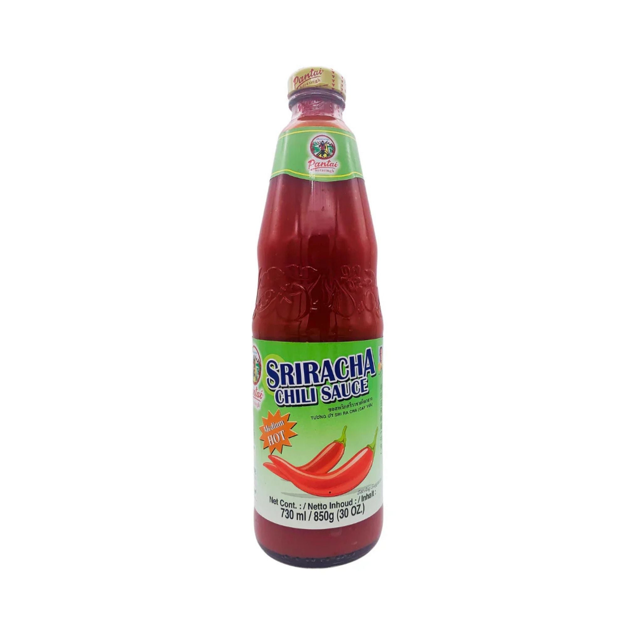 Pantai - Sriracha Chilli Sauce (Medium Hot) - 730ml