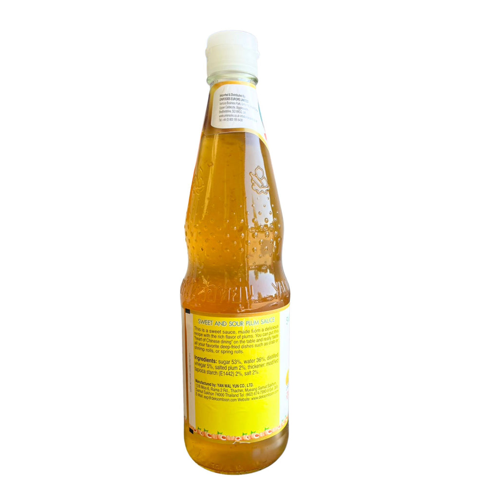 Healthy Boy - Sweet & Sour Plum Sauce (น้ำบ๊วยเจี่ย) - 880g, BBF: 05/05/26