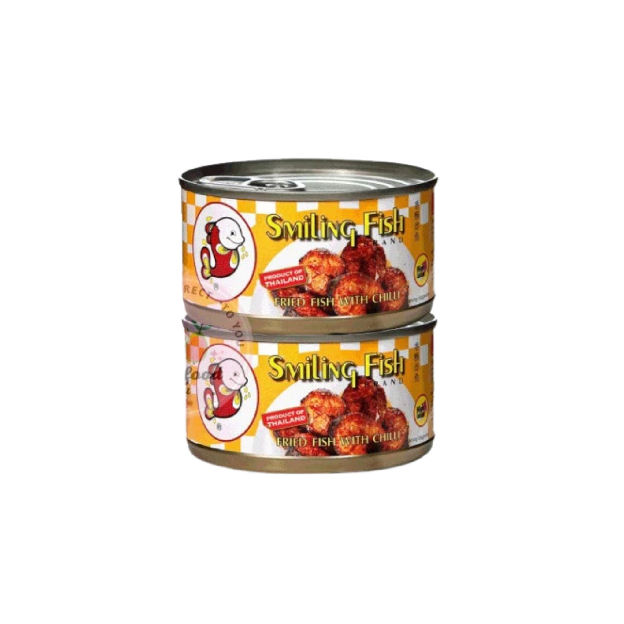 Smiling Fish - Fried fish with chilli (Twin pack) 90gx2