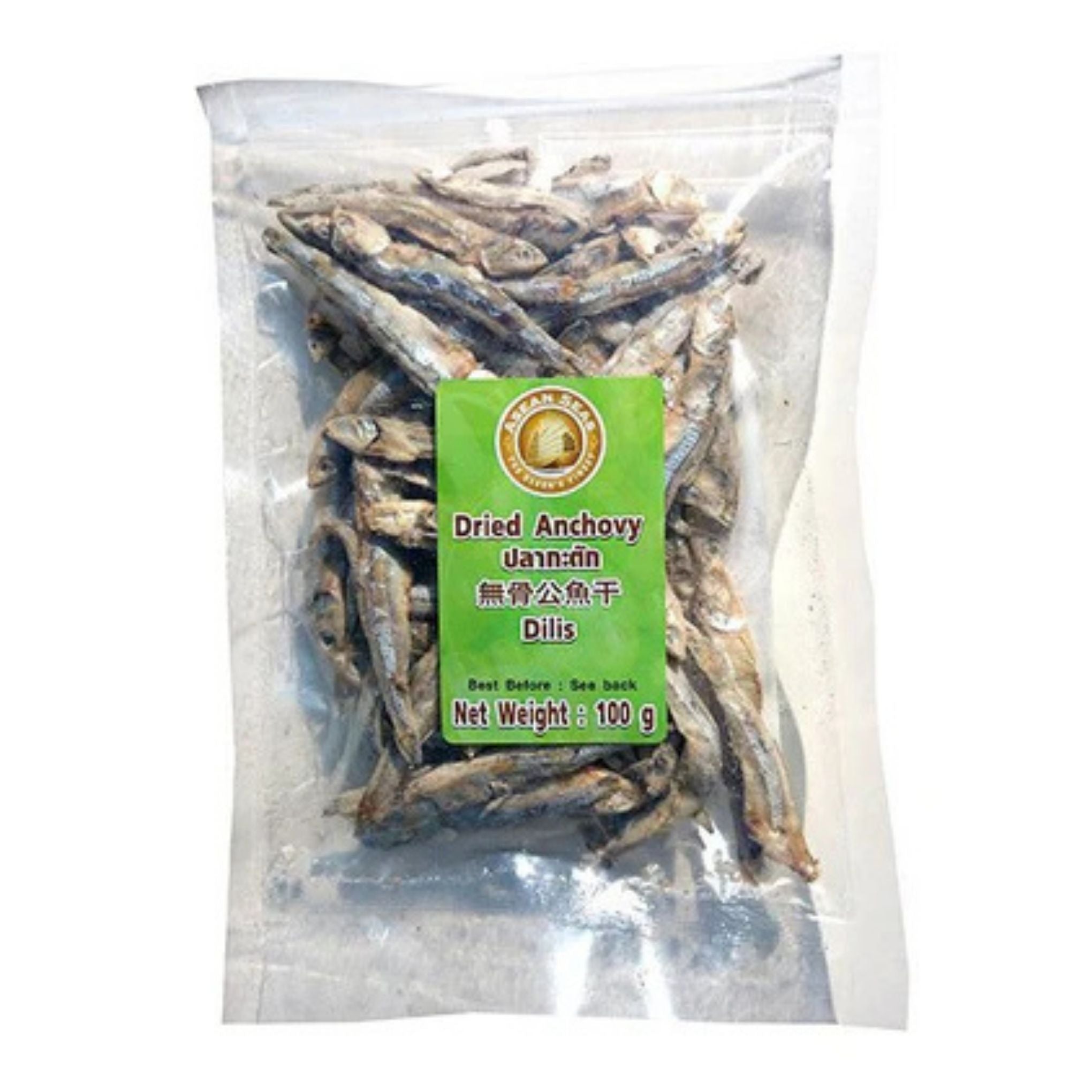 ASEAN SEA - Dried anchovies BP ปลากระตัก 100g