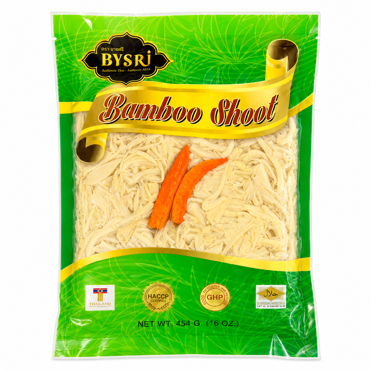 BYSRI - Bamboo Shoot Bai Yanang & Chilli 454g