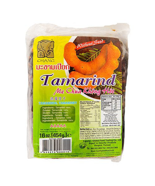 CHANG - Tamarind block (seedless) 454g