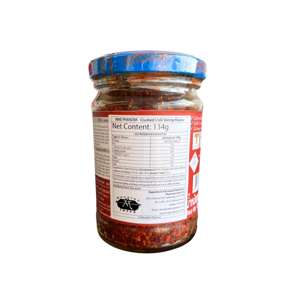 Mae Pranom - Shrimp Flavour Crushed Chilli - 134g