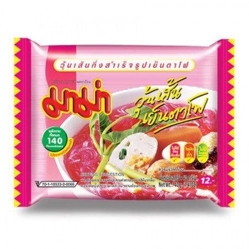 MAMA - Yentafo mung bean vermicelli 40gx30 (1 case)
