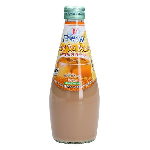 V Fresh - Thai Tea Drink With Basil Seed - 290ml