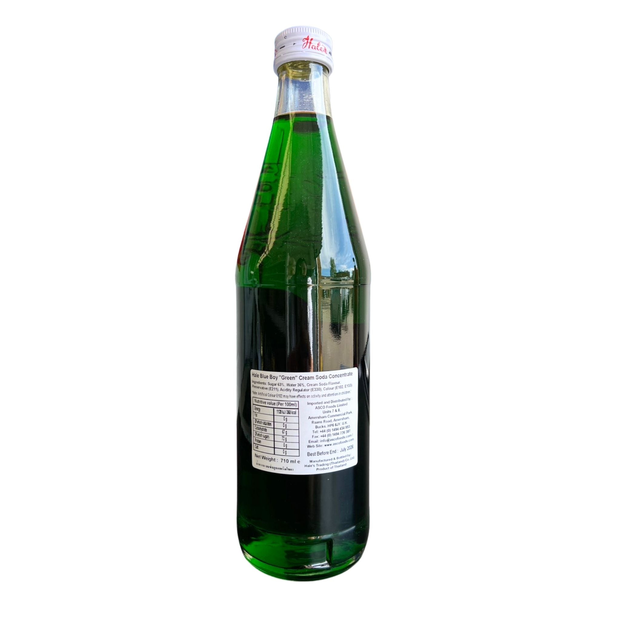 Hale's Blue Boy - Green Cream Soda - 710ml