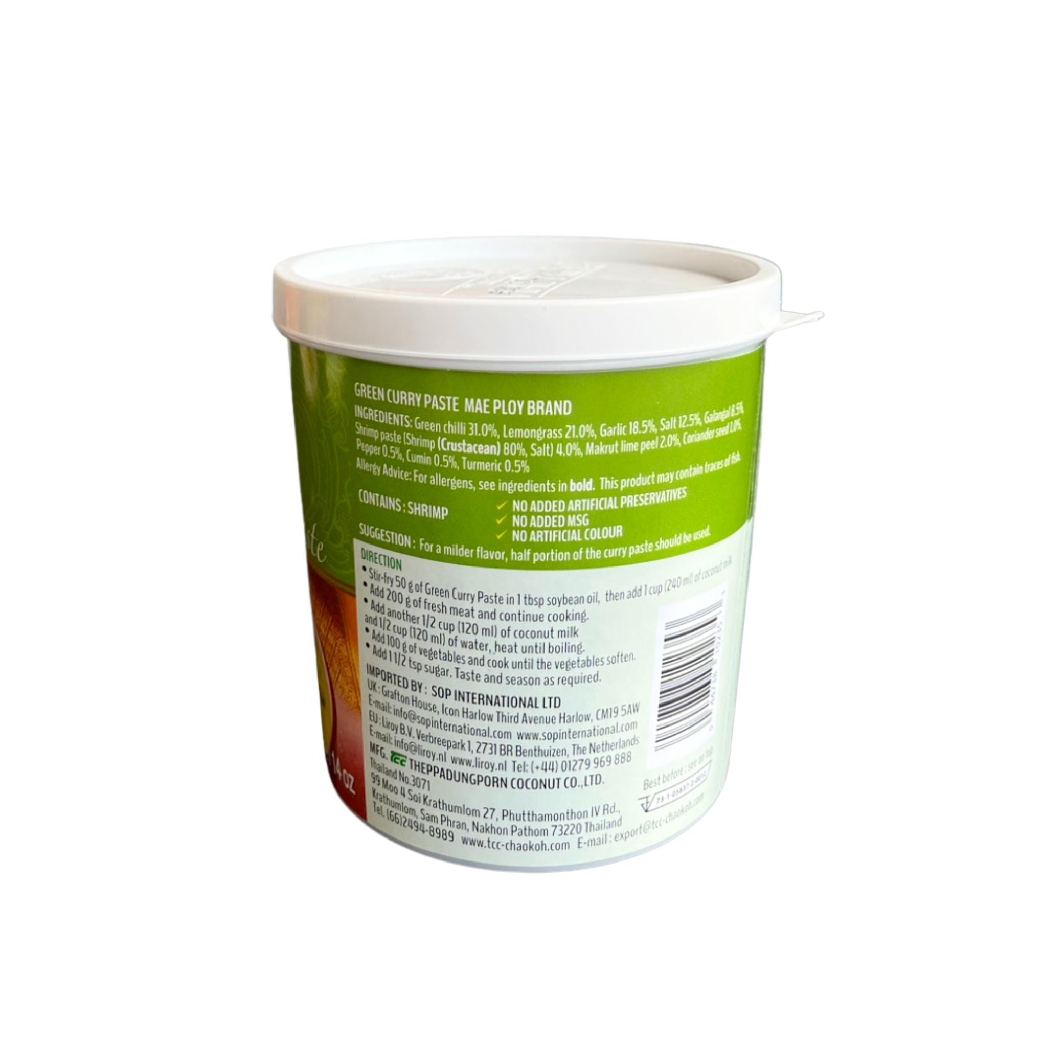 Mae Ploy - Green Curry Paste - 400g