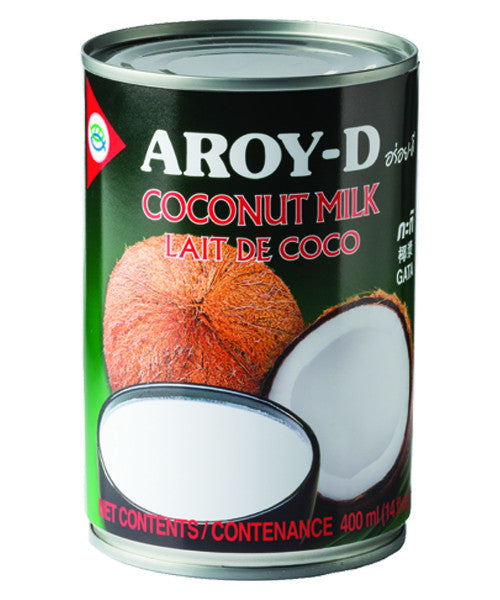 AROY  D - Coconut milk 400ml x 24 (1 case)