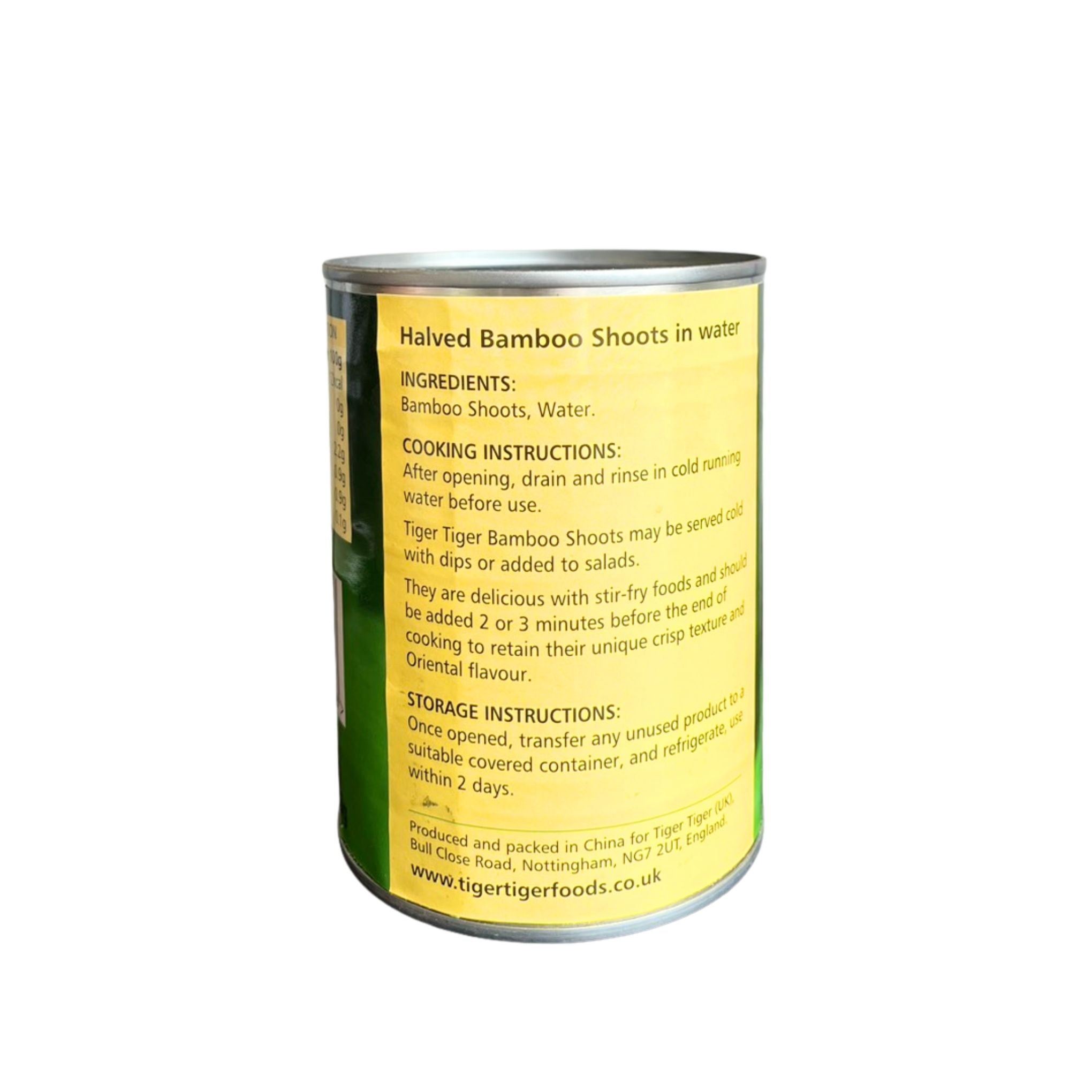 Tiger Tiger - Halved Bamboo Shoots in Water - 560g