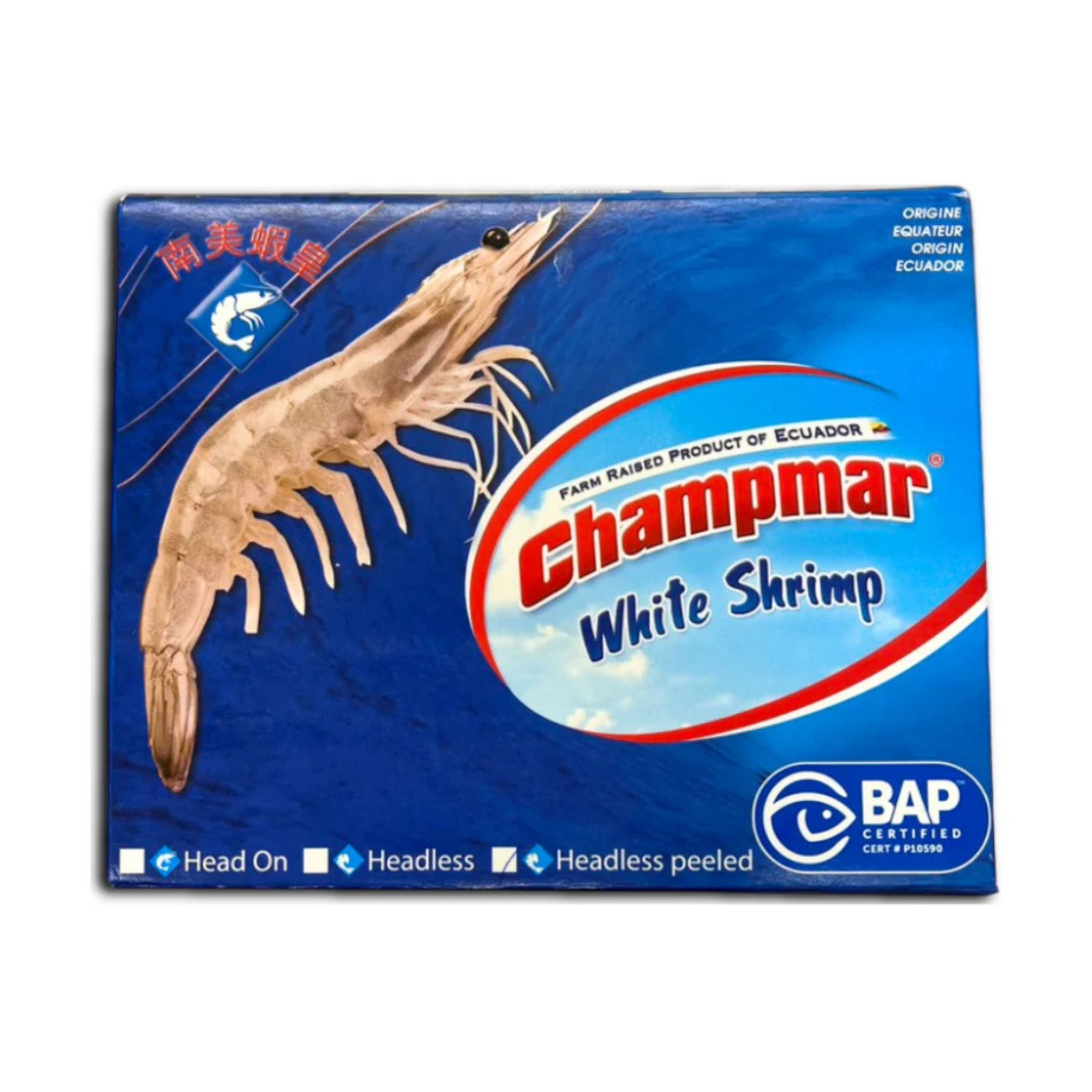 Champmar - Headless White Shrimp (26/30) - 1.3kg