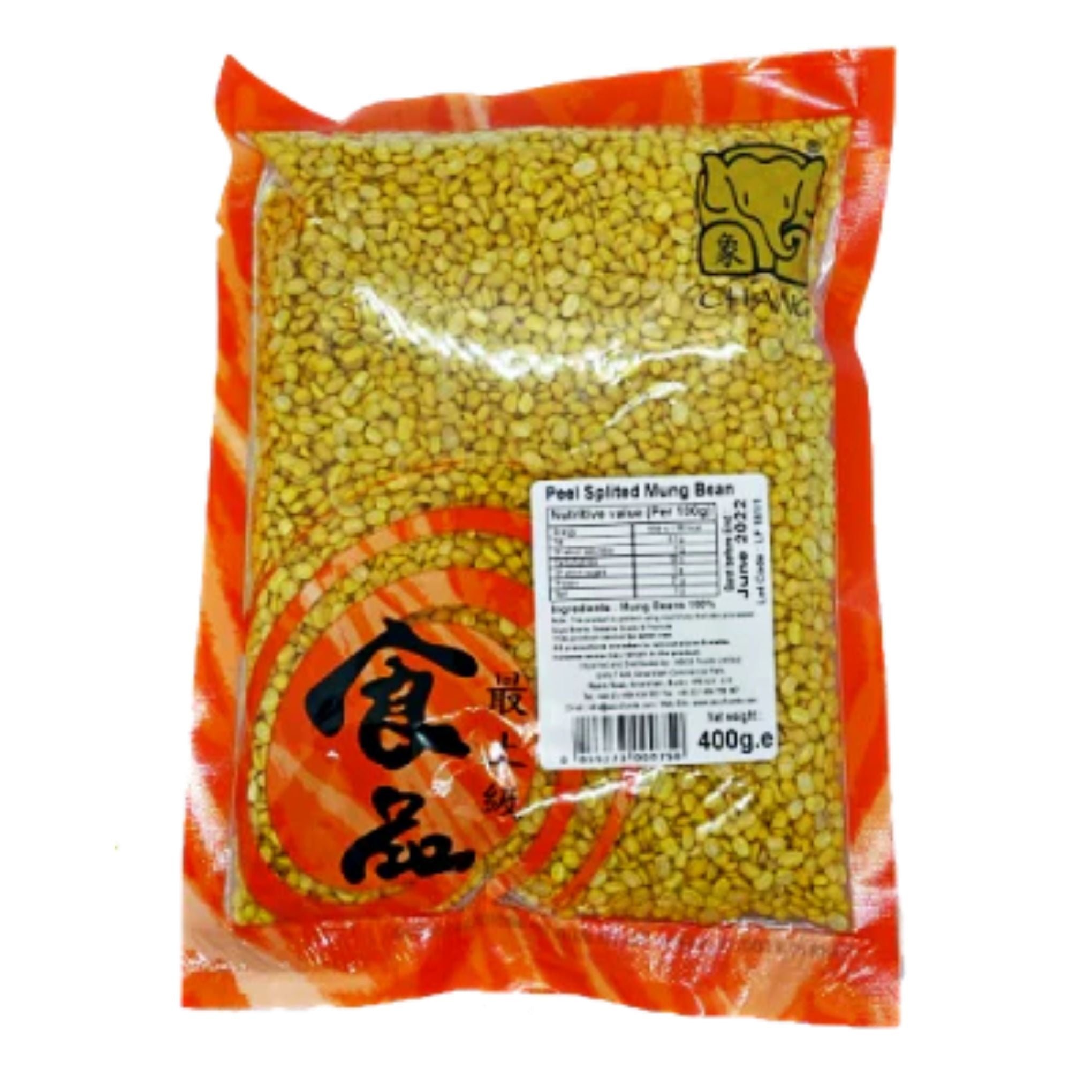 Chang - Peeled Split Mung Bean - 400g