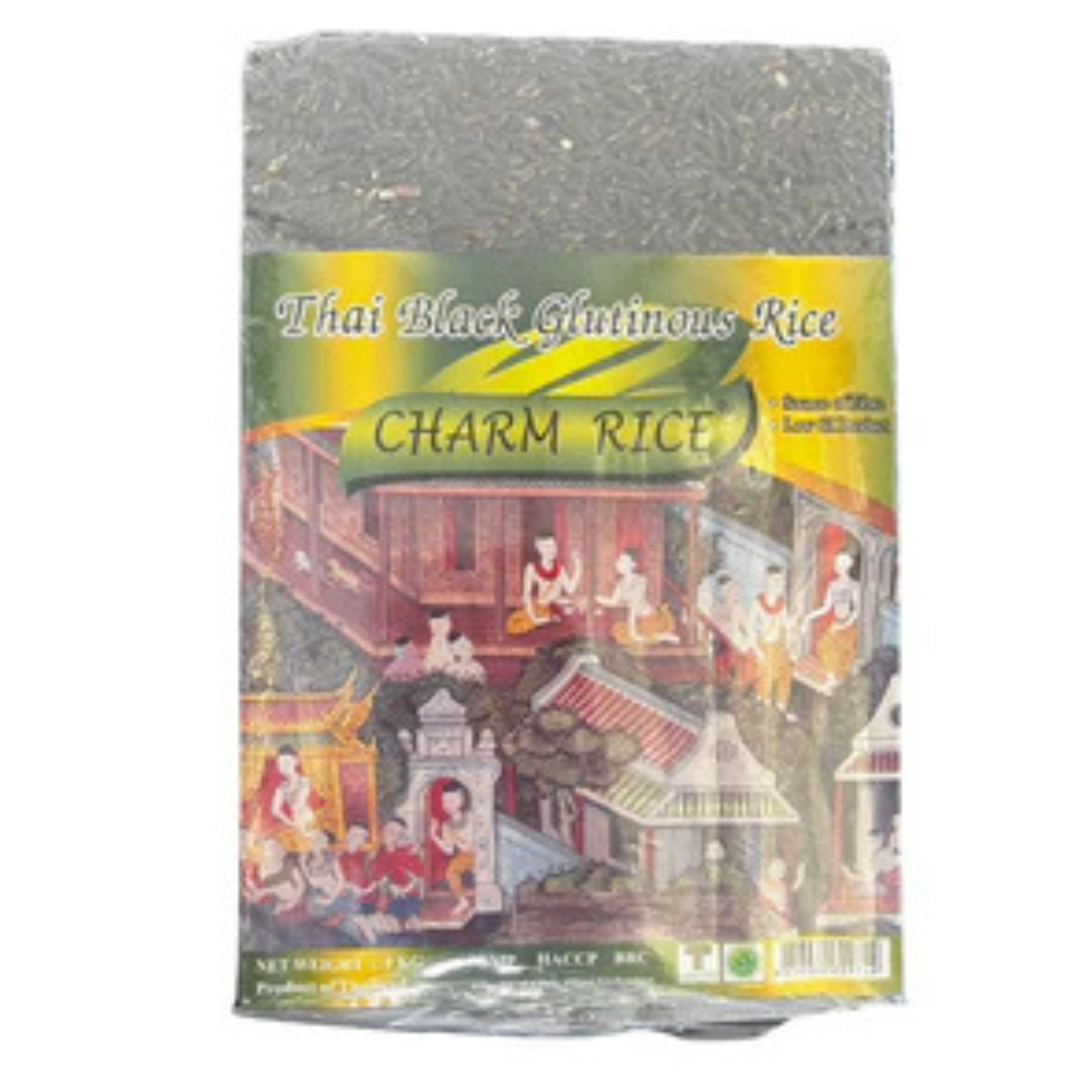 Charm - Thai Black Glutinous Rice - 1kg – Thai Food 2U