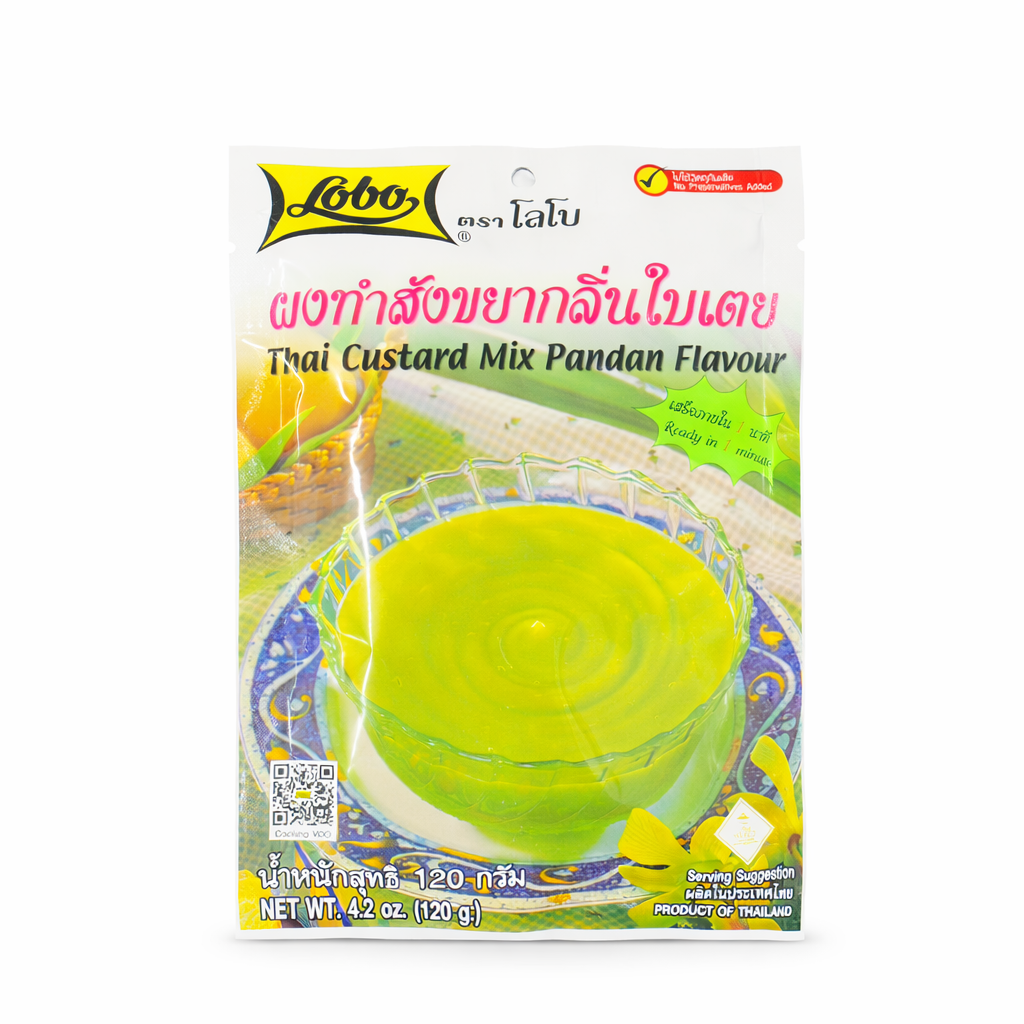 Lobo - Thai Custard Mix Pandan Flavour - 120g