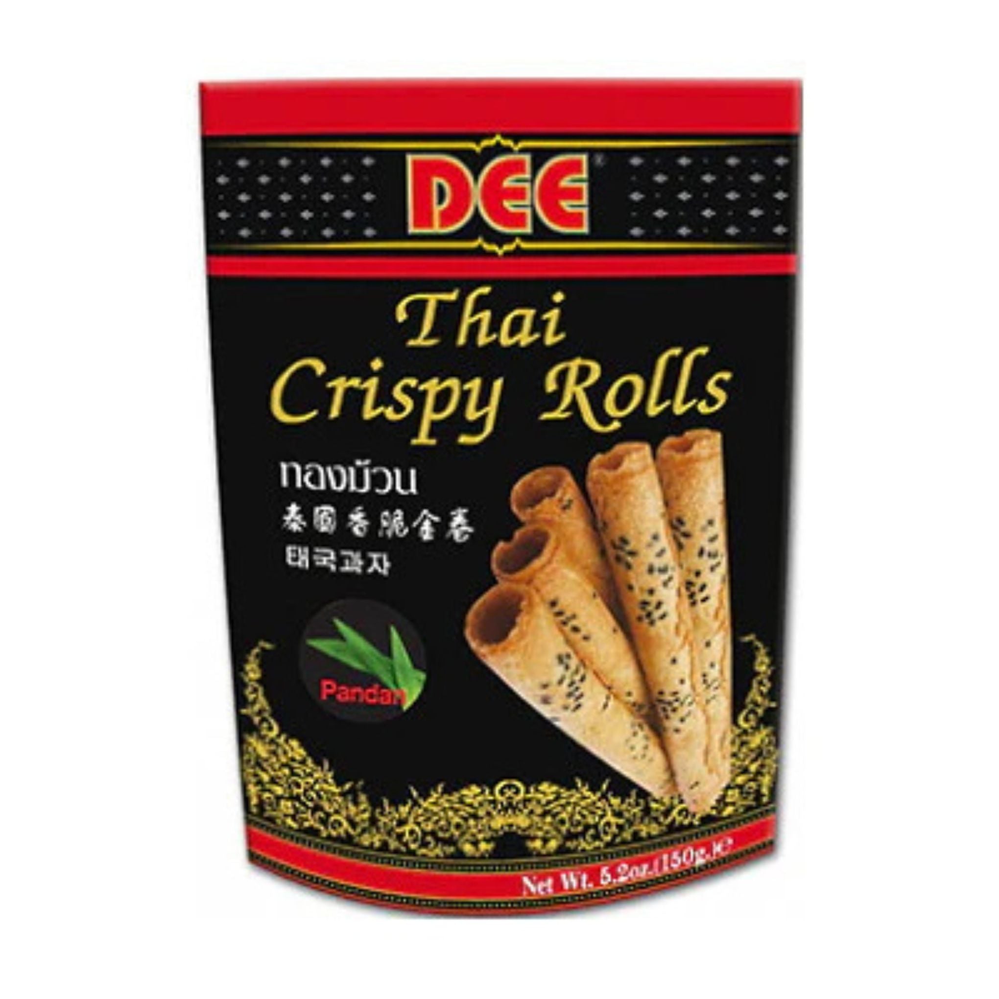 Dee - Thai Crispy Rolls - Pandan Flavour - 150g