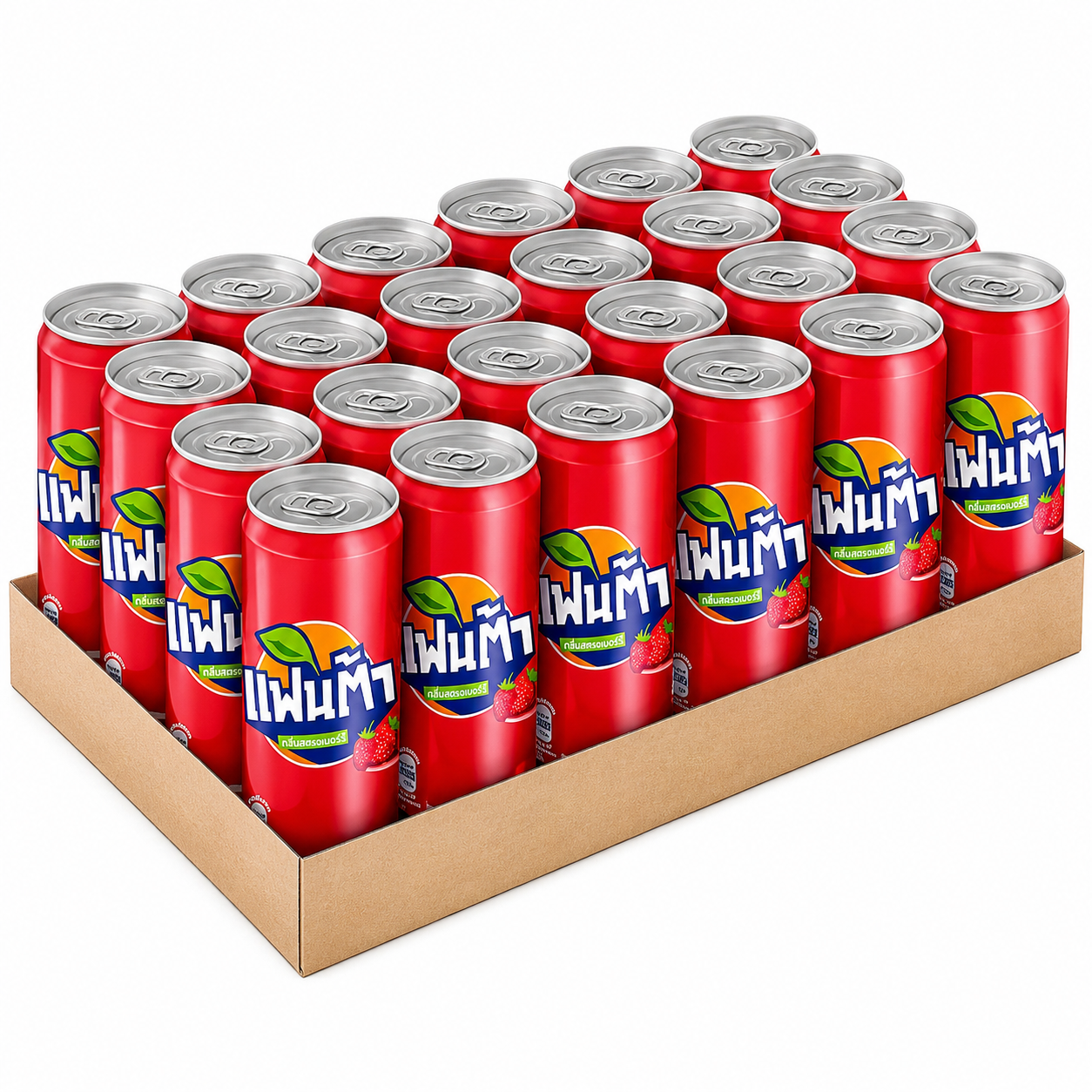 Fanta - Strawberry Flavour 325ml x24 cans