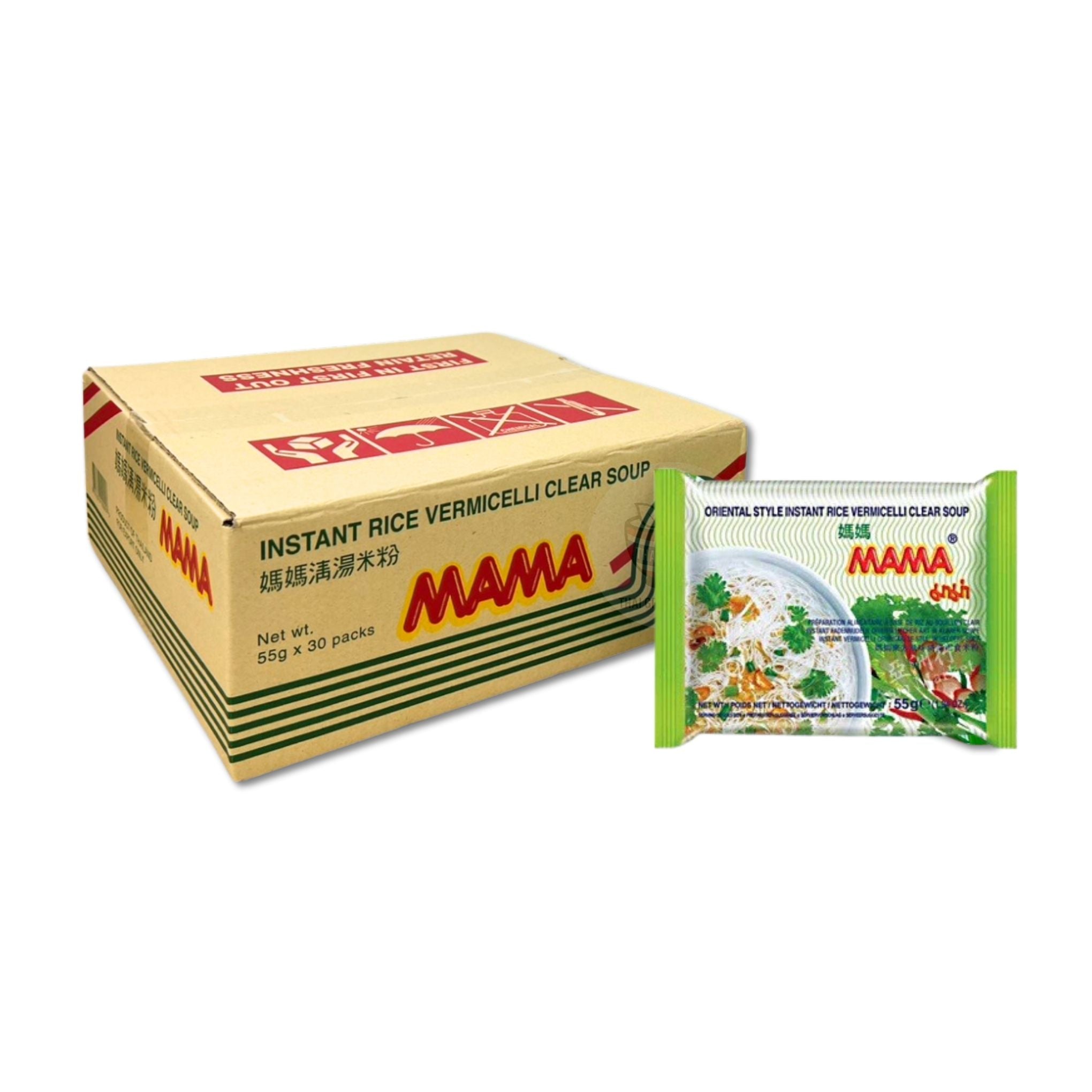 MAMA - Rice Vermicelli Clear Soup (55g x30) (BOX)