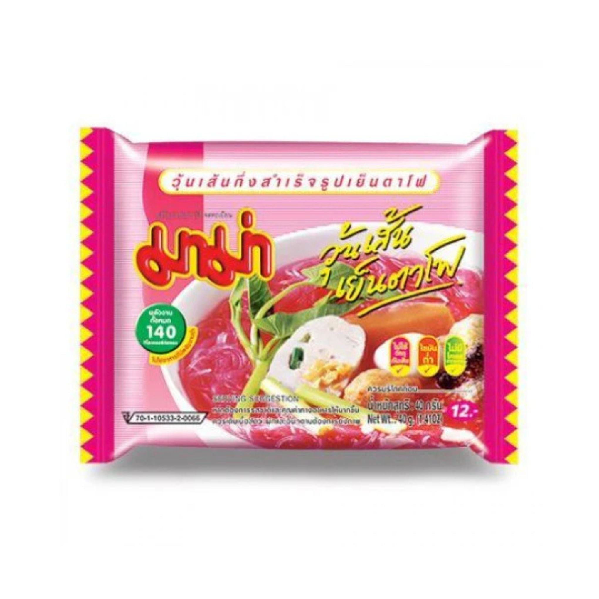 MAMA - Yentafo Mung Bean Vermicelli - 40g