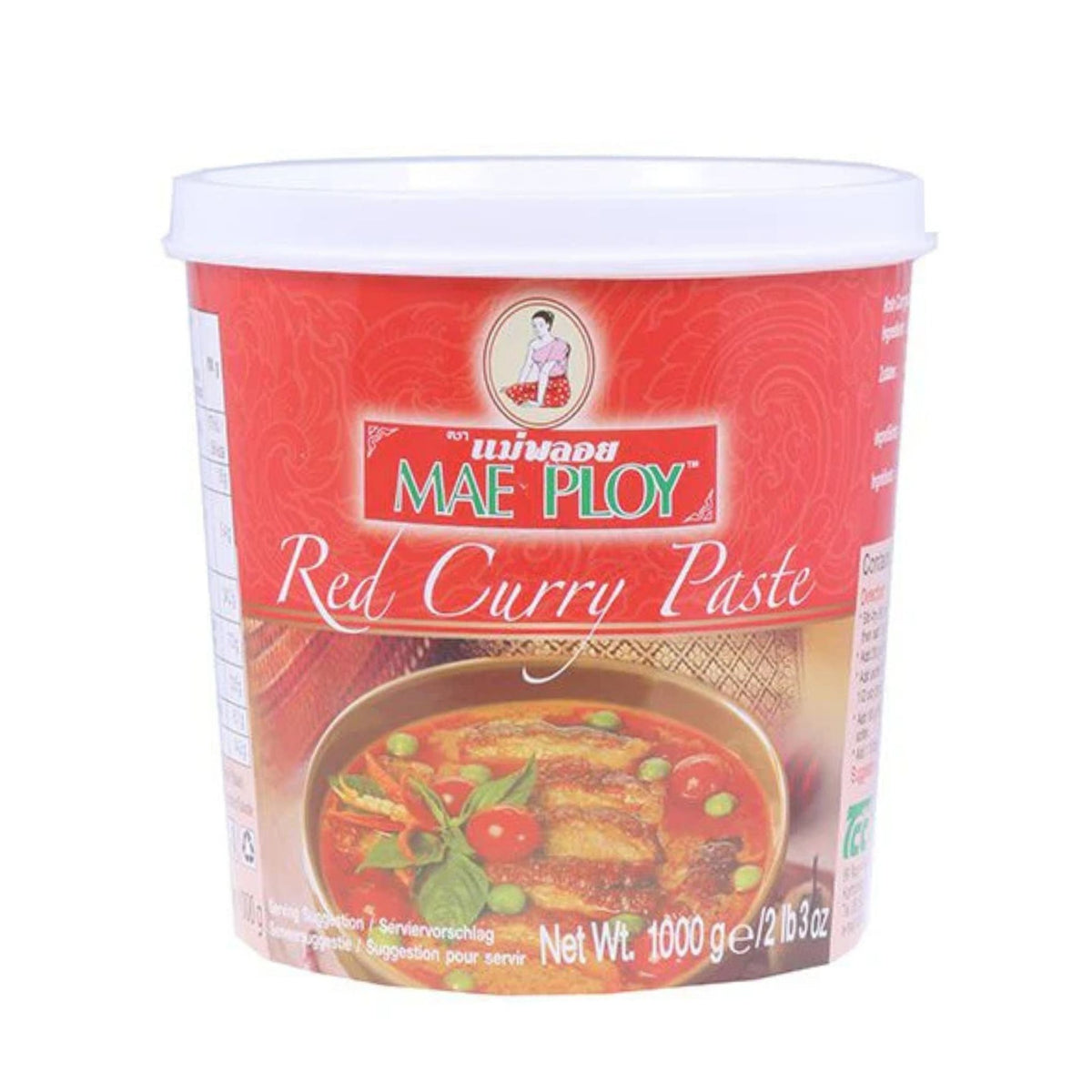 Mae Ploy - Red Curry Paste - 1000g – Thai Food 2U