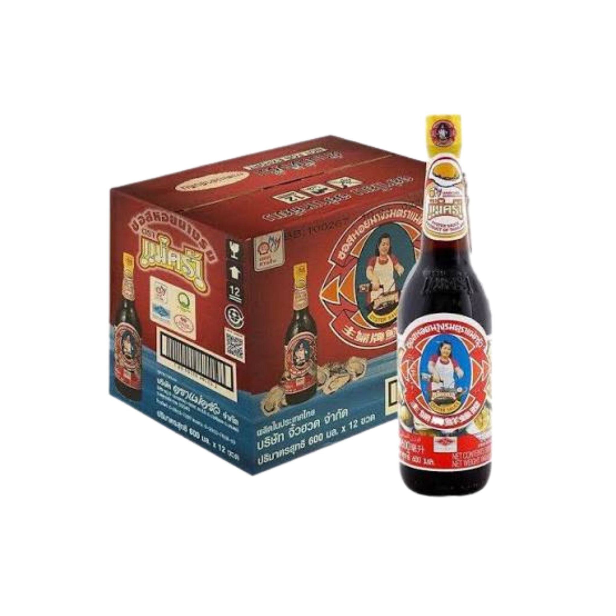 Maekrua - Oyster Sauce 600ml x 12 (1 case)