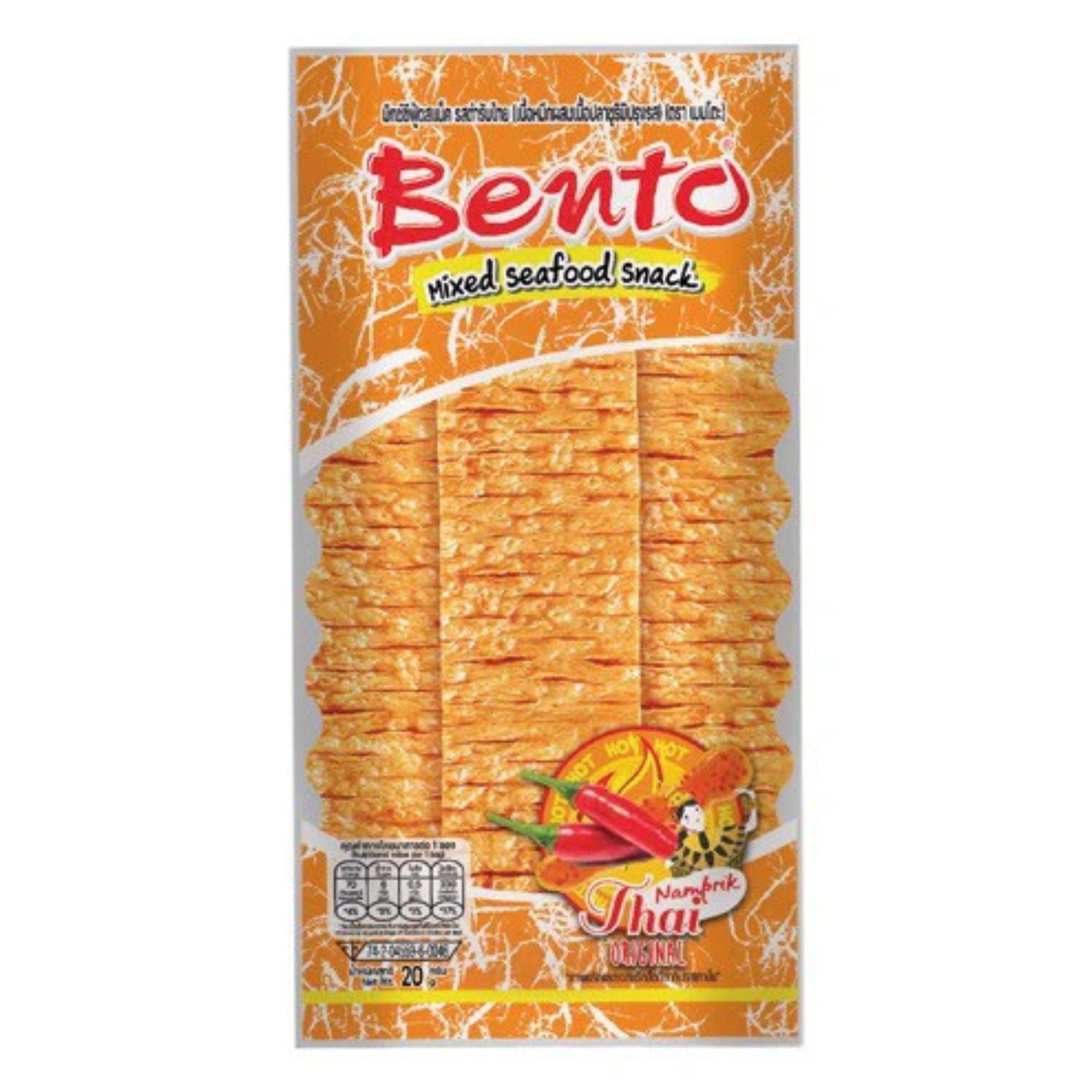 BENTO - Fish snack Thai namprik 20g