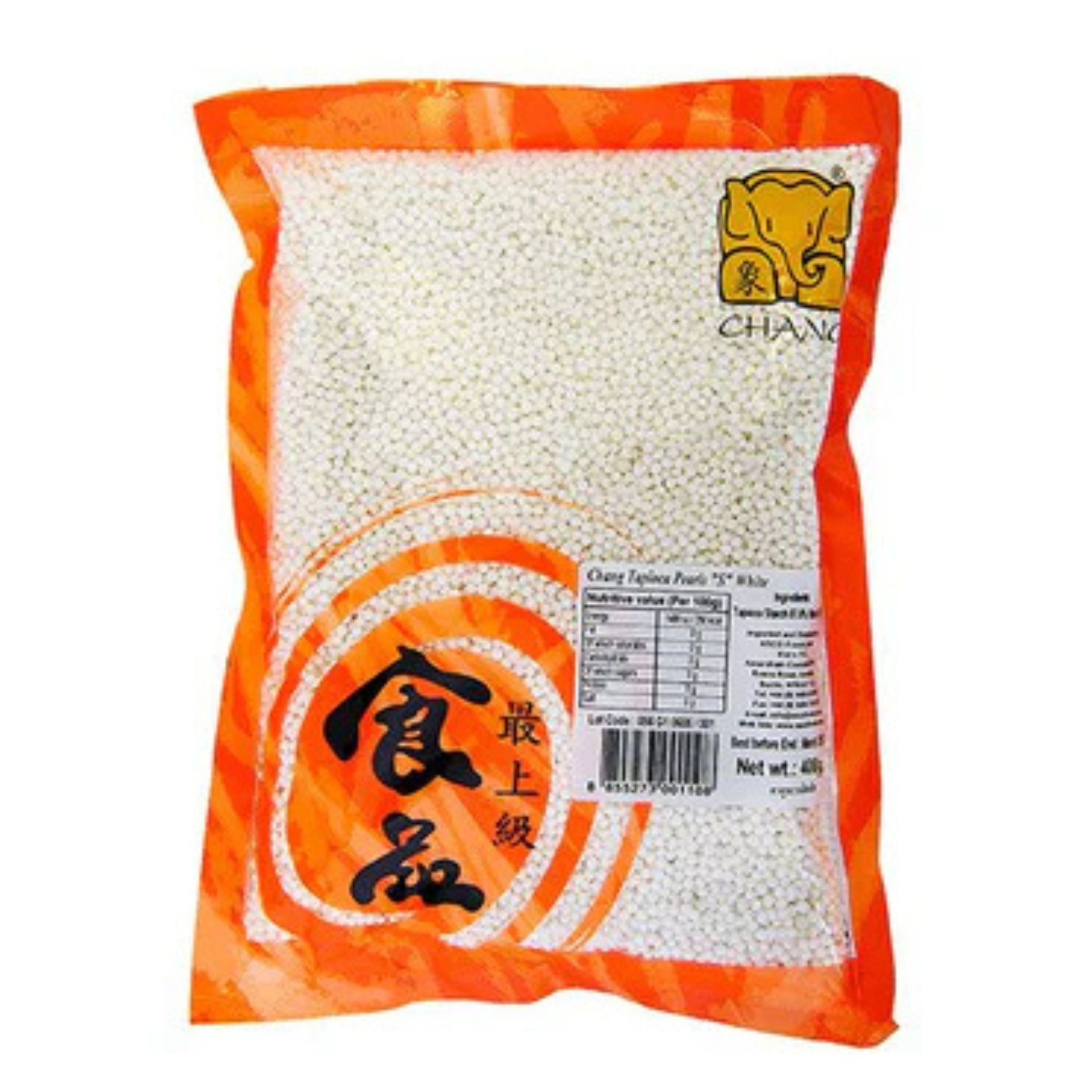 CHANG - Tapioca pearls (S) white 400g