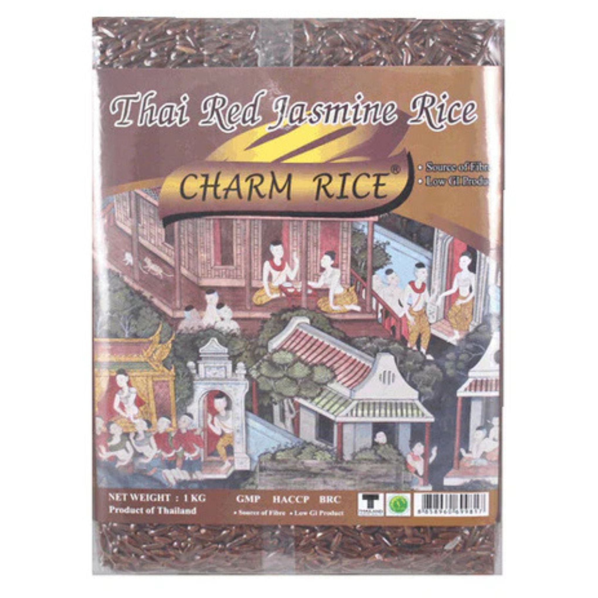 CHARM - Thai red jasmine rice 1kg