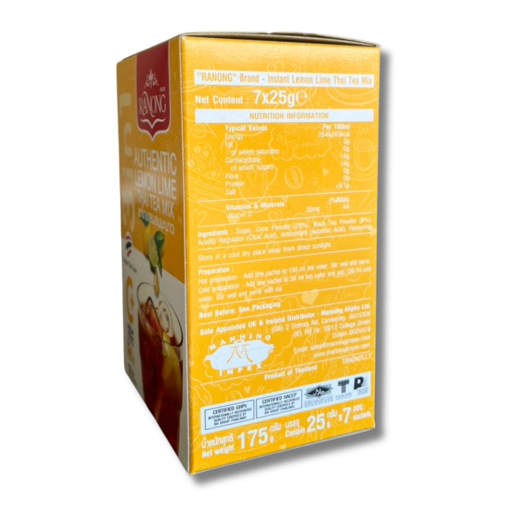 Ranong - Lemon Lime Thai Tea Mix (25g x7)