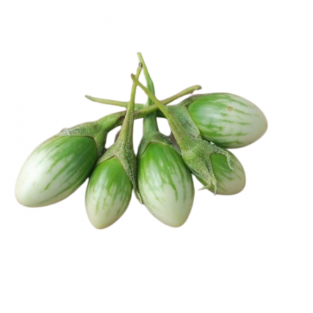 Stripe Eggplant (มะเขือเสวย) - 200g