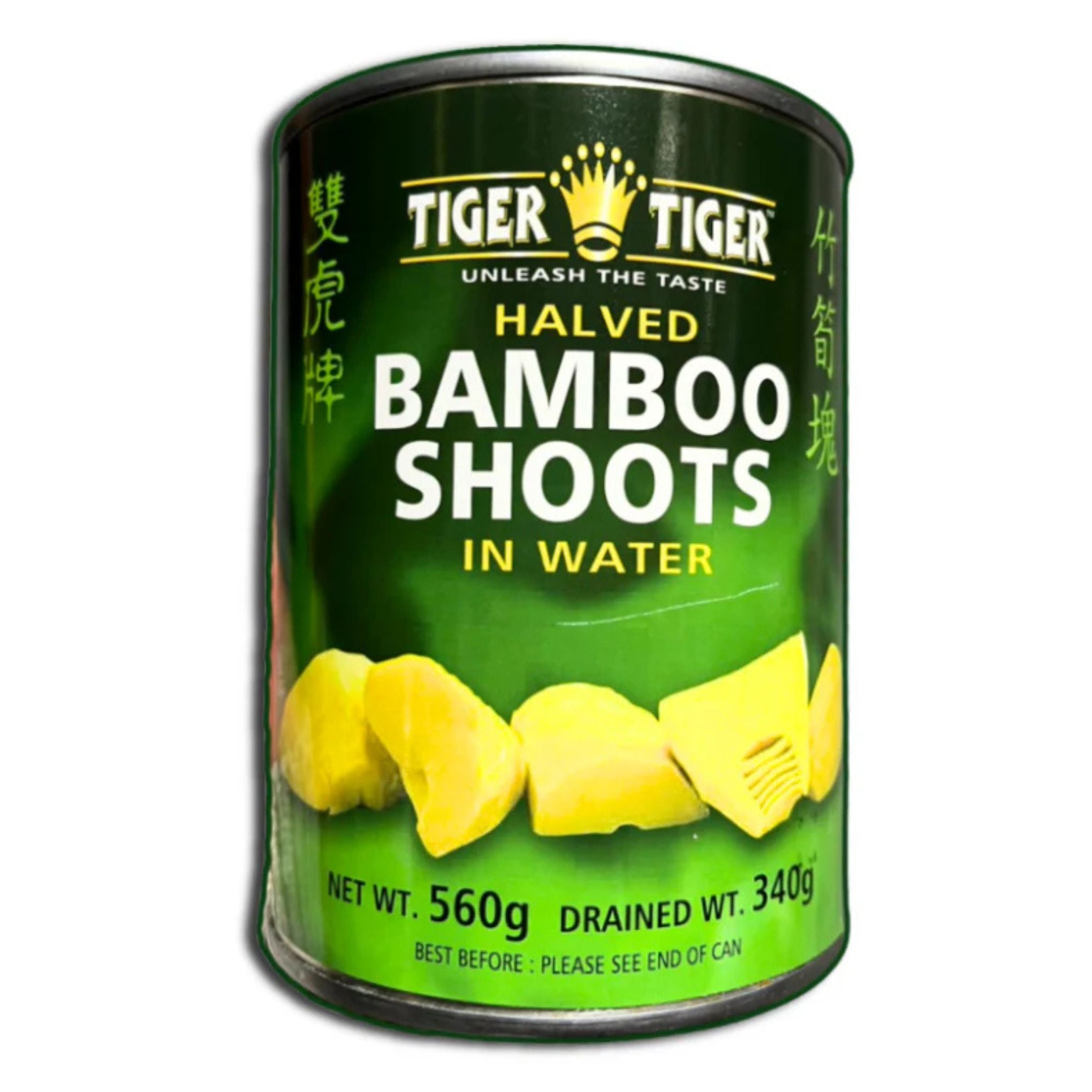 Tiger Tiger - Halved Bamboo Shoots in Water - 560g