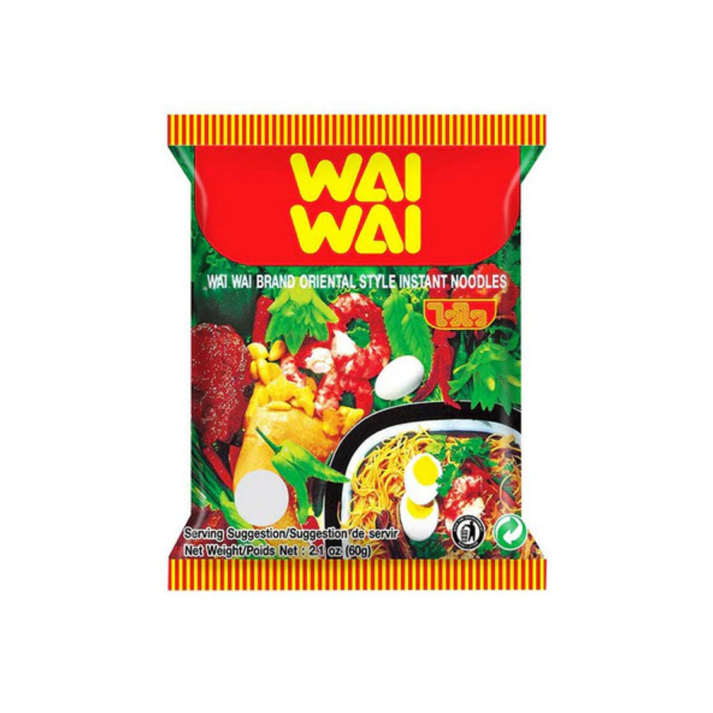 WAI WAI - Oriental Style Instant Noodles - 60g